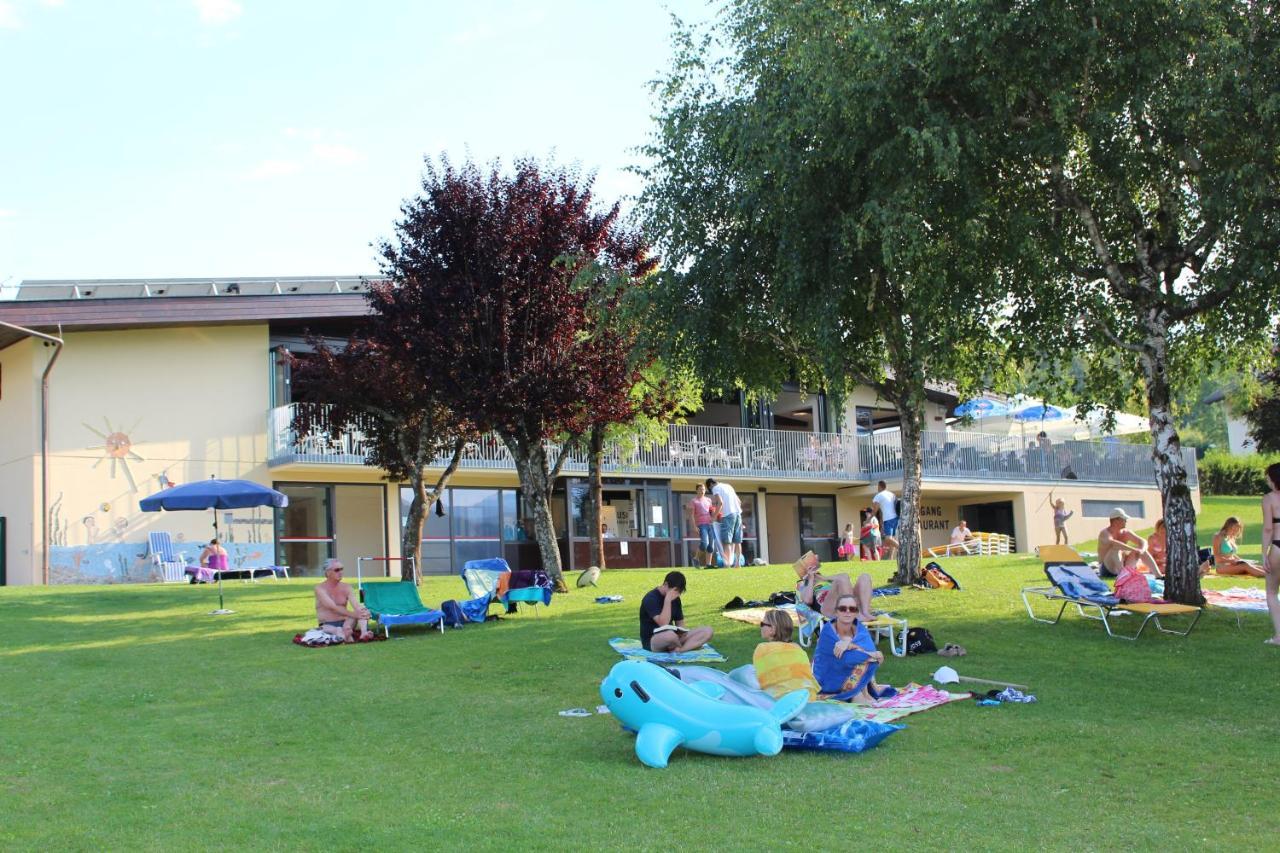 Ferienwohnung Schellander Privatstrand Velden am Woerthersee Ngoại thất bức ảnh