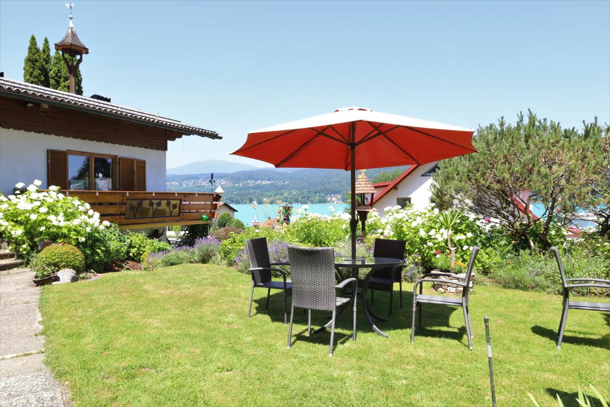 Ferienwohnung Schellander Privatstrand Velden am Woerthersee Ngoại thất bức ảnh